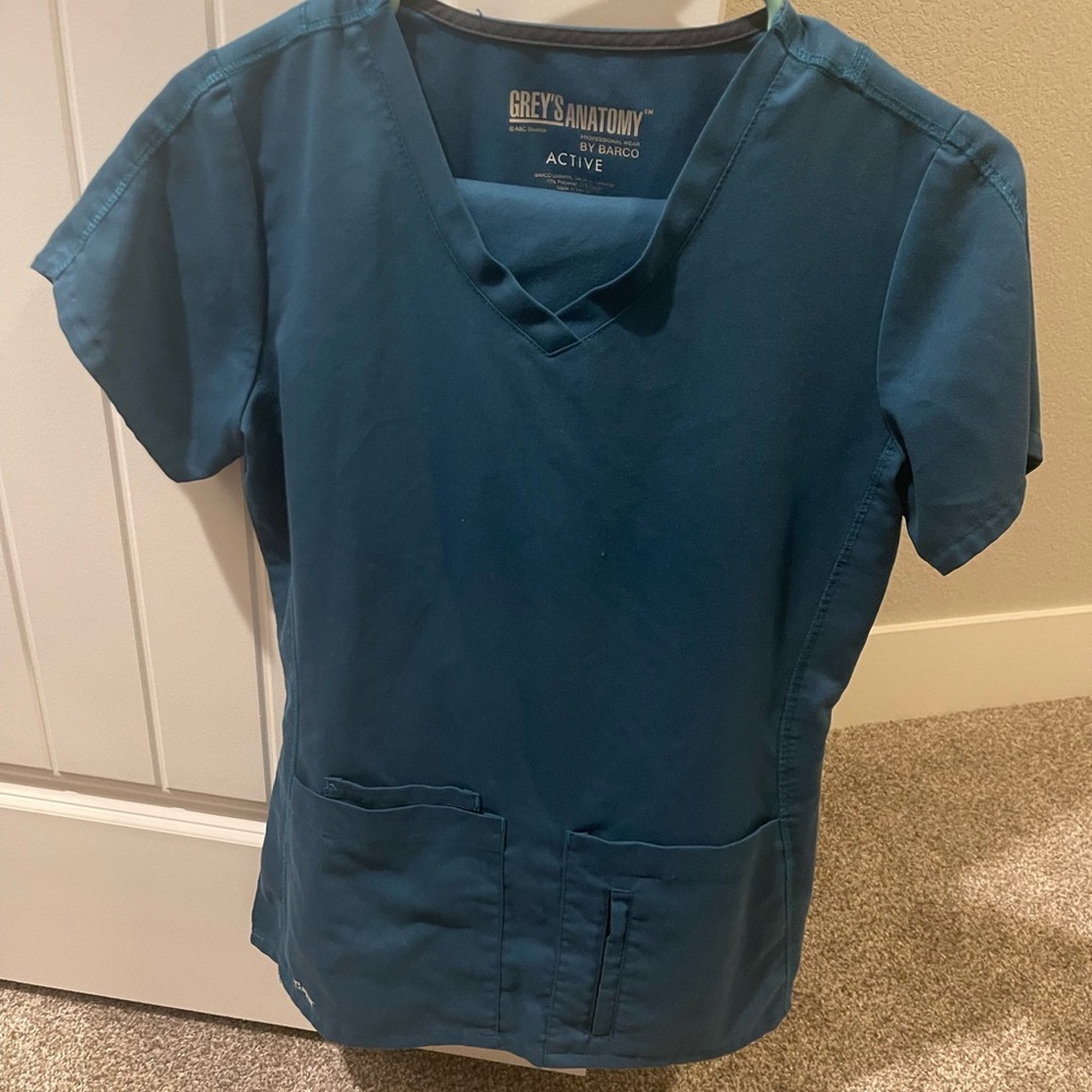 Greys Anatomy by Barco Active teal scrubs